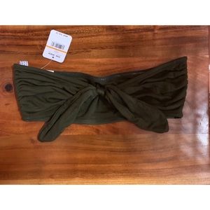 FREE PEOPLE  green bralet